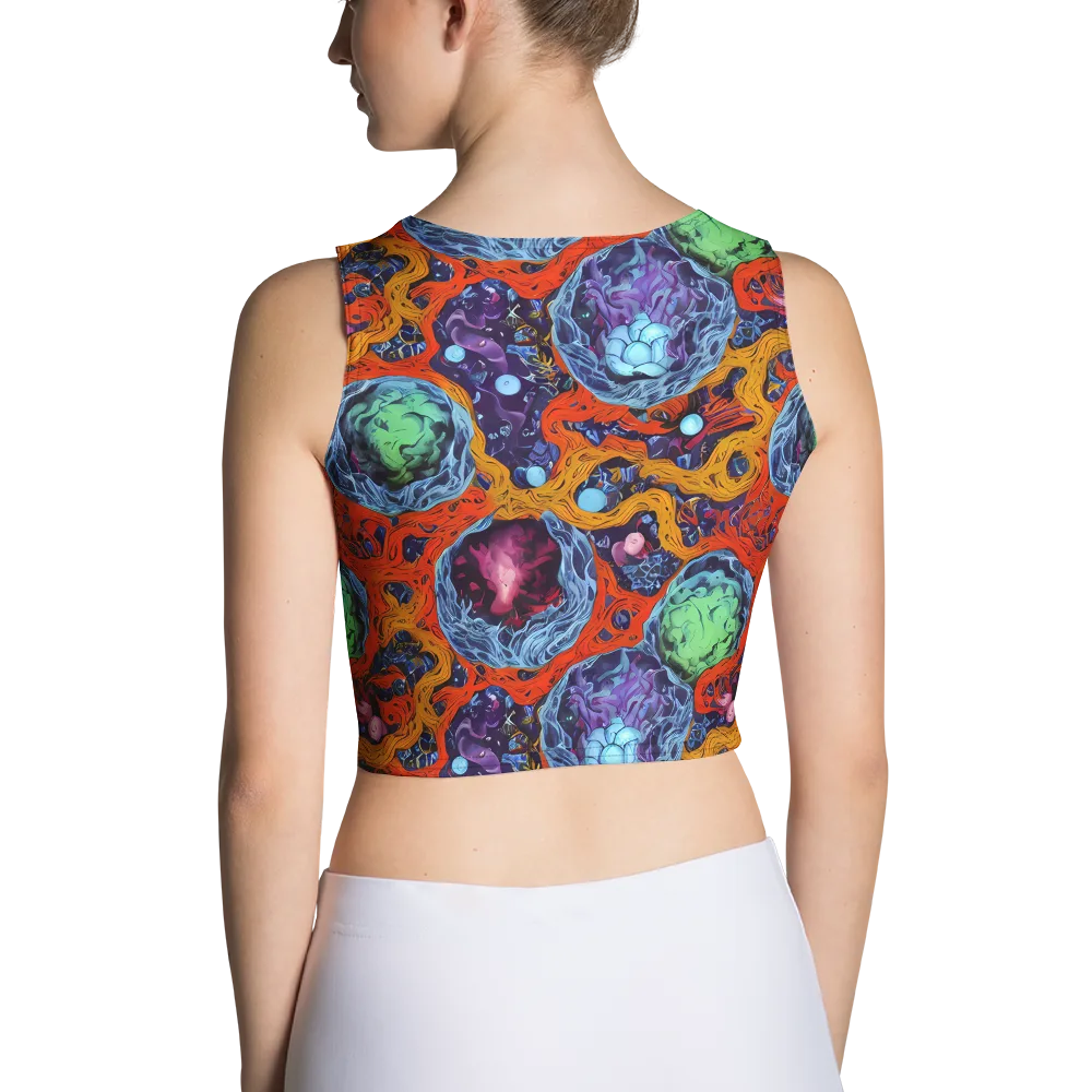 Nebula Reef on Crop Top — Back