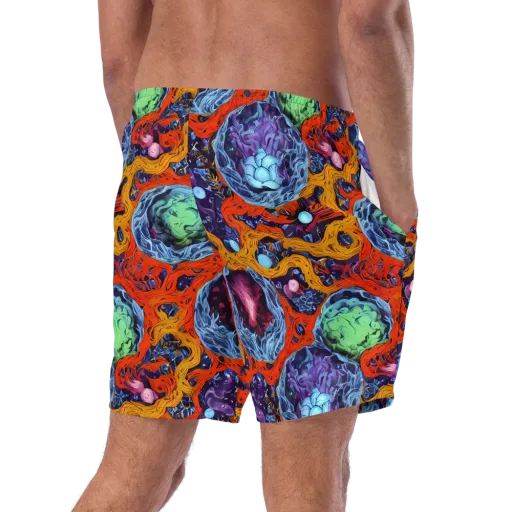 Nebula Reef on a Swim Trunks