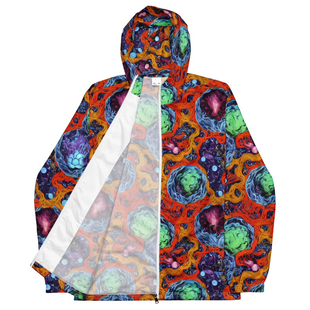 Nebula Reef on Men's Windbreaker — Front