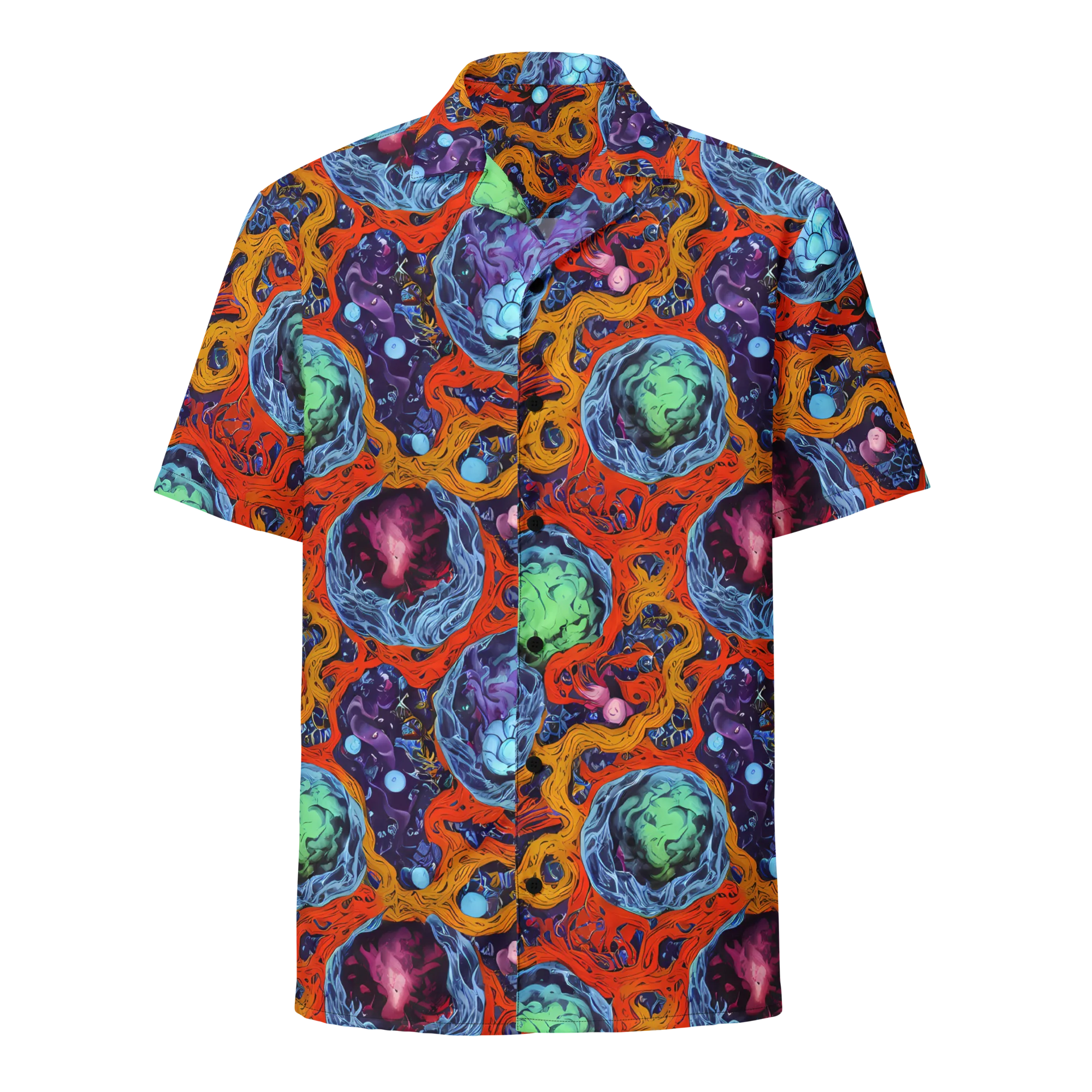 Nebula Reef on Button Shirt — Front
