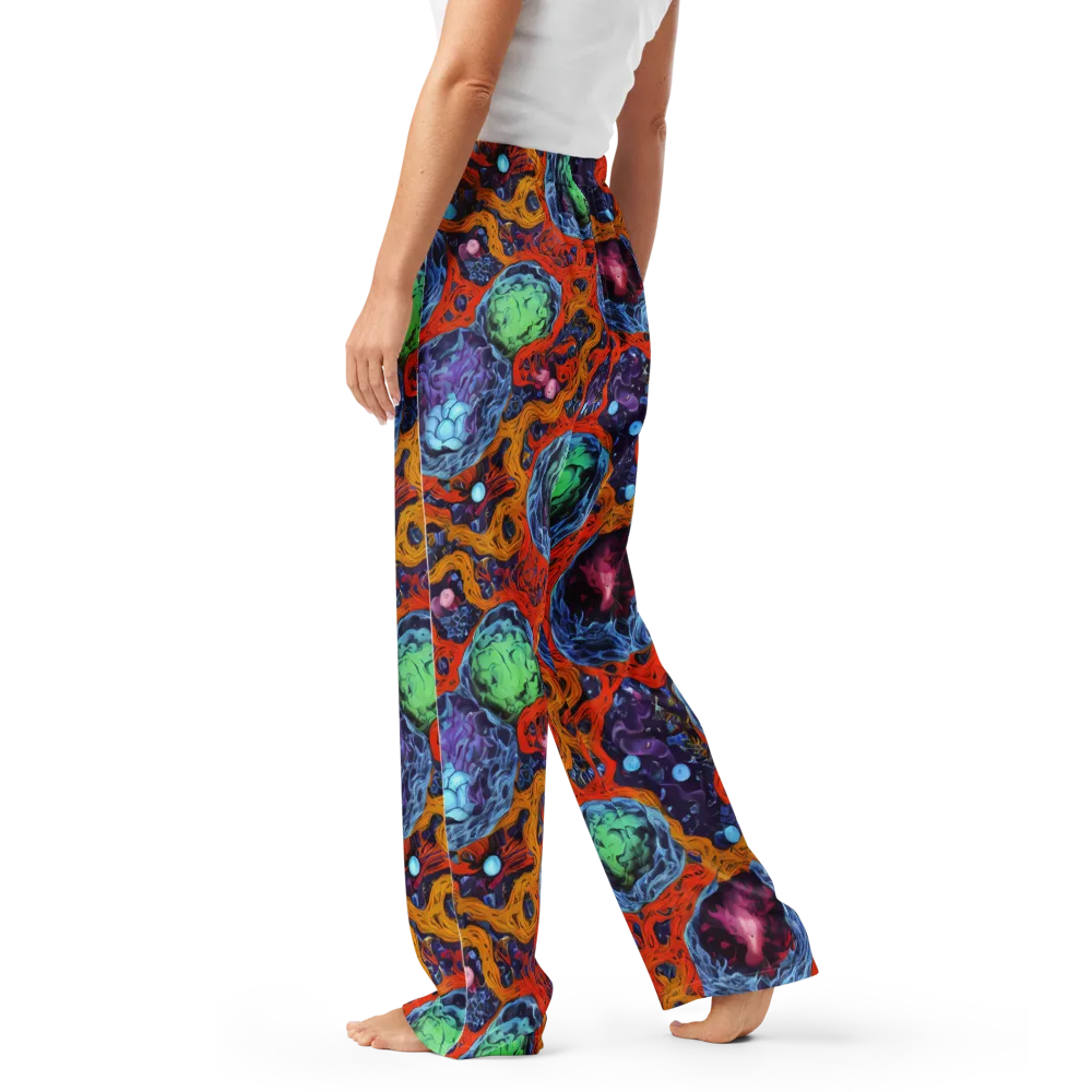 Nebula Reef on Women's Pajama Pants — Left