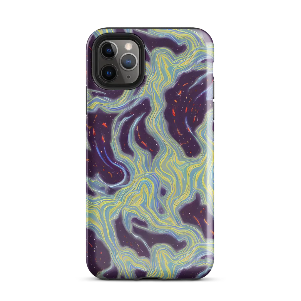 Celestial Tides on Tough Case for iPhone® — Front