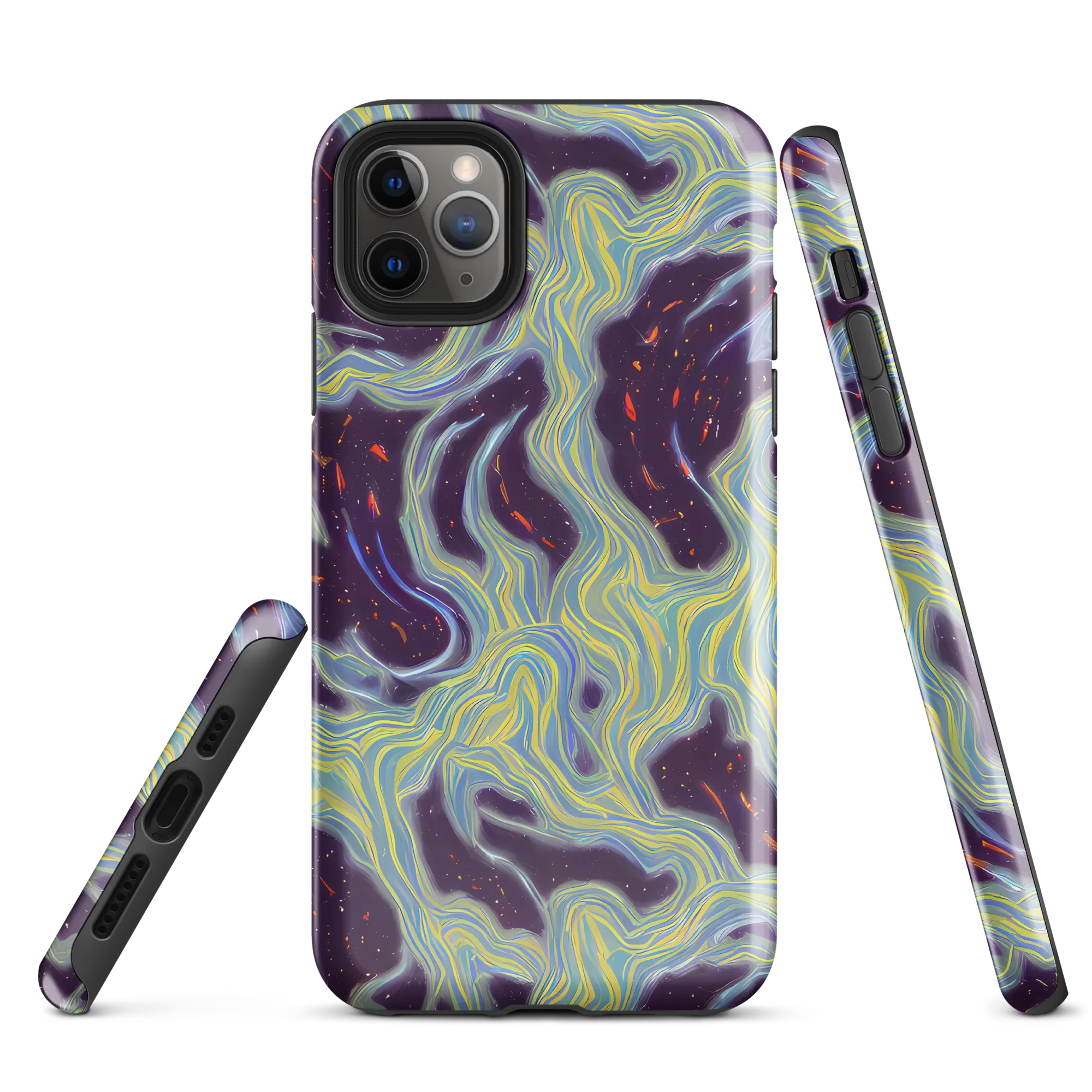 Celestial Tides on Tough Case for iPhone® — Front