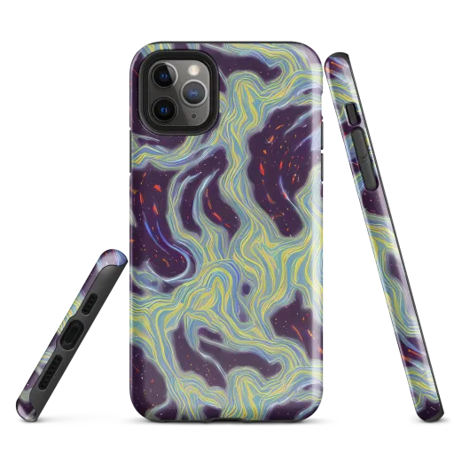 Celestial Tides on a Tough Case for iPhone®