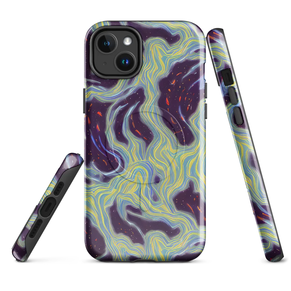 Celestial Tides on MagSafe Tough Case for iPhone® — Front