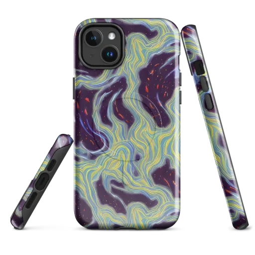Celestial Tides on a MagSafe Tough Case for iPhone®