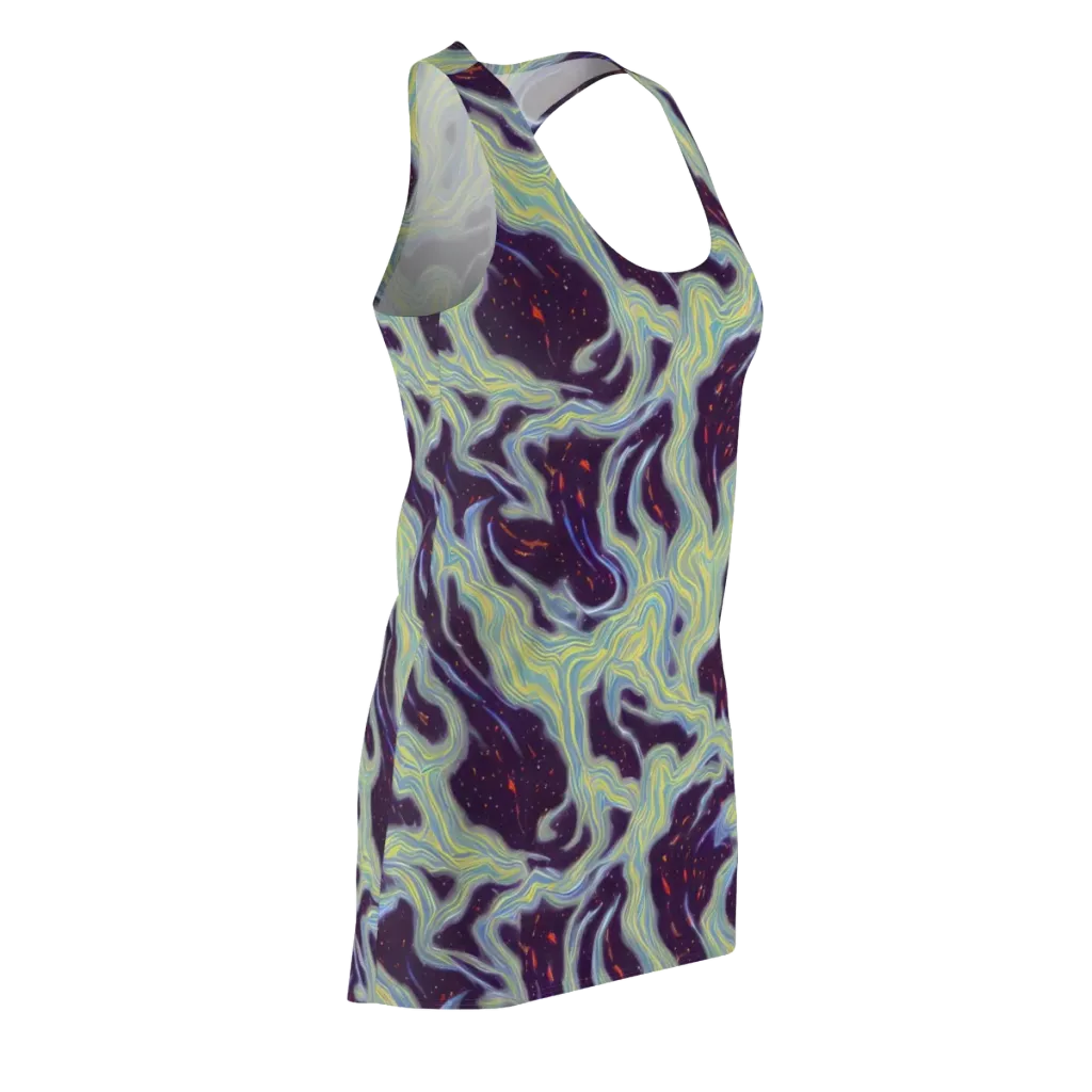 Celestial Tides on Racerback Dress — Front Side