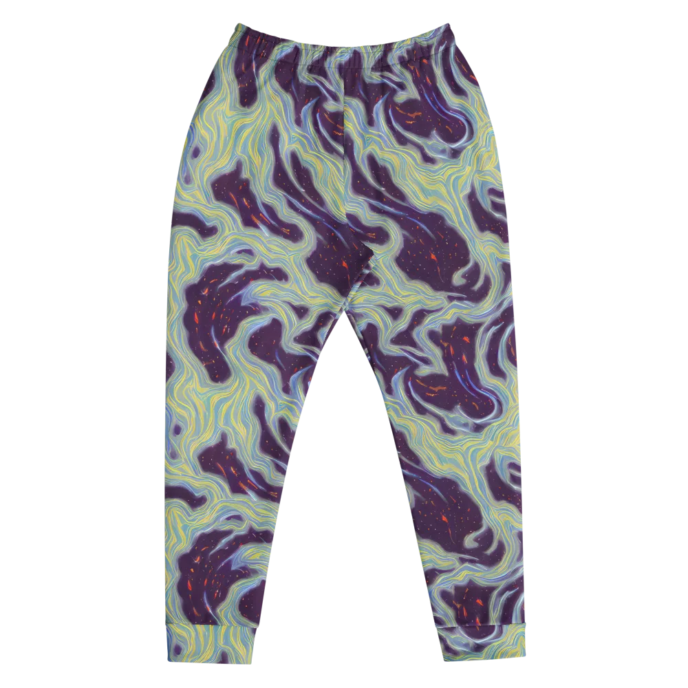 Celestial Tides on Men's Joggers — Front