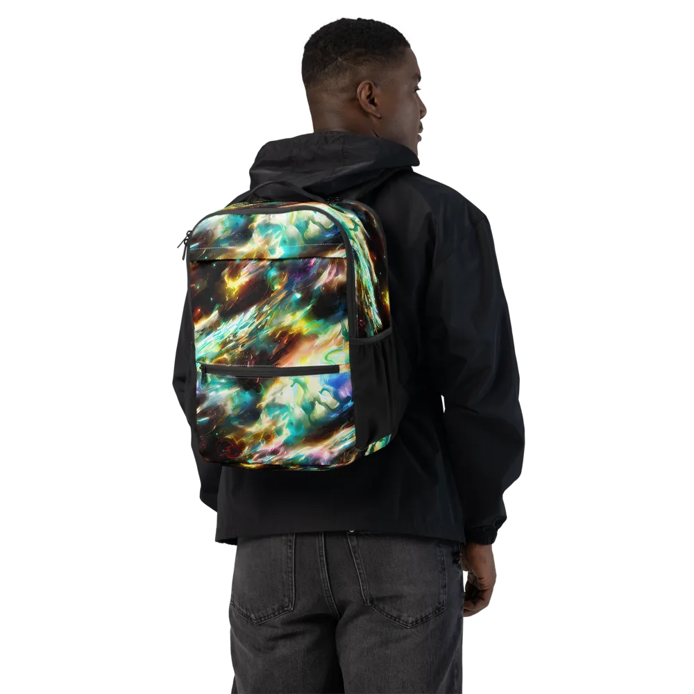 Opal Thunder on Utility Backpack — Back