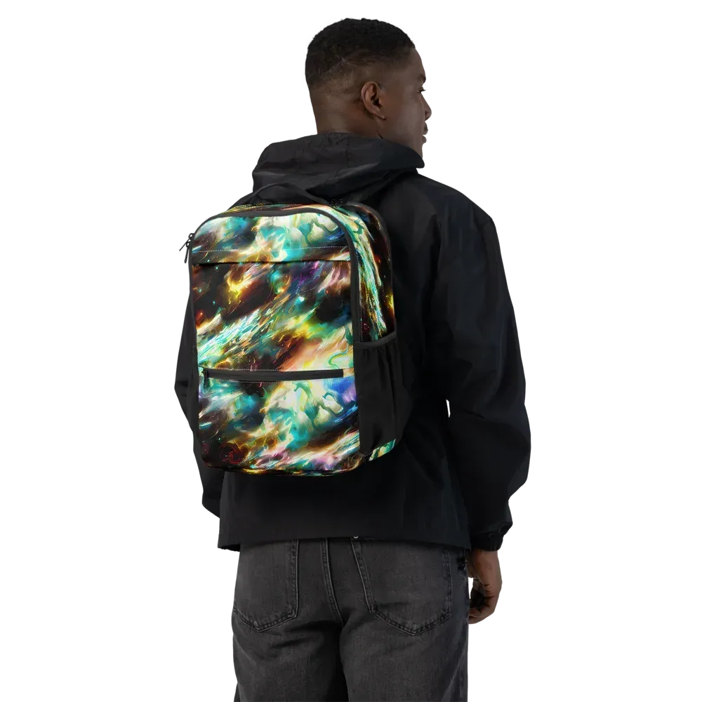 Opal Thunder on Utility Backpack — Back