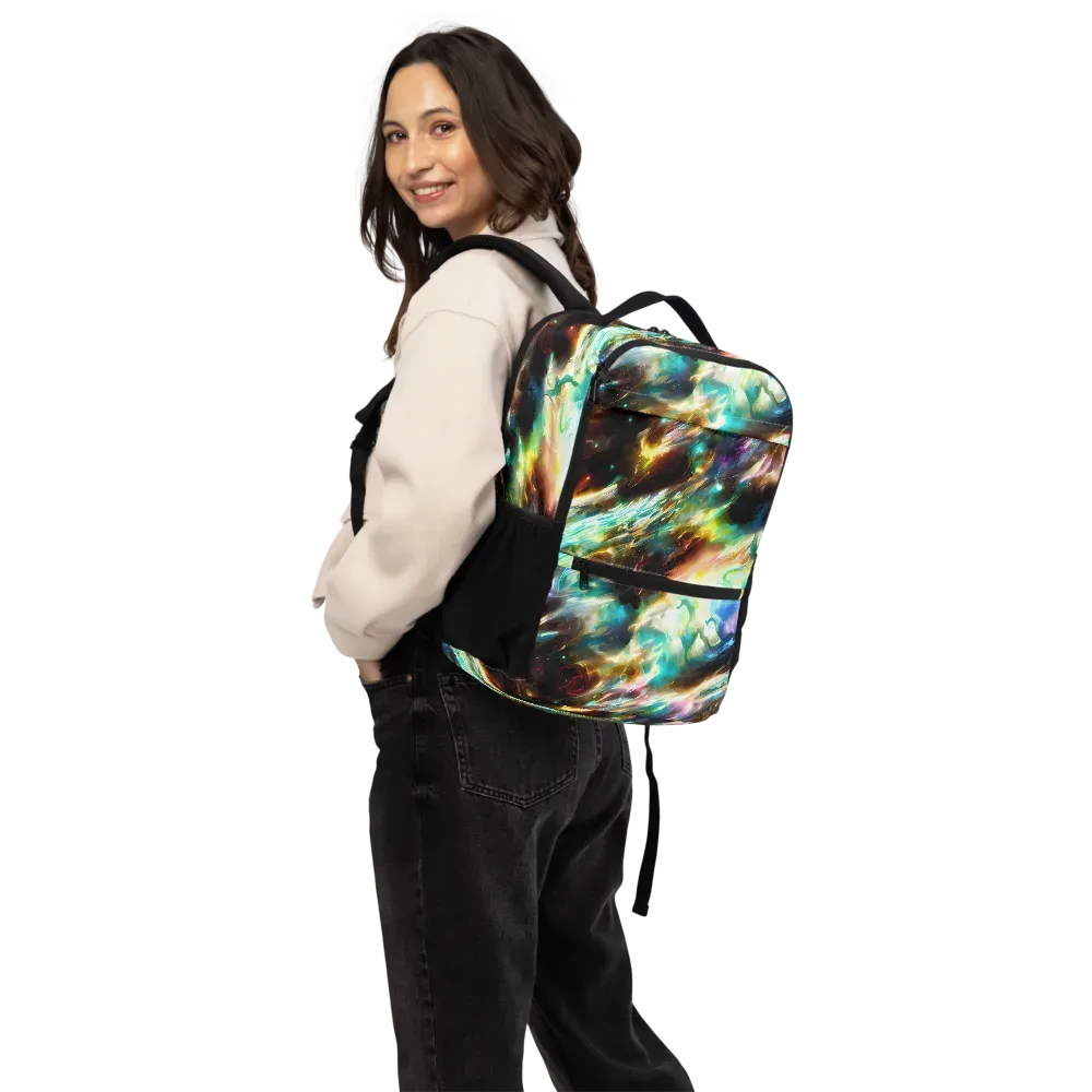 Opal Thunder on Utility Backpack — Back