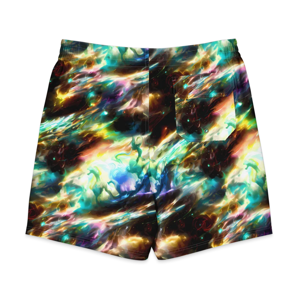 Opal Thunder on Men's Board Shorts — Back