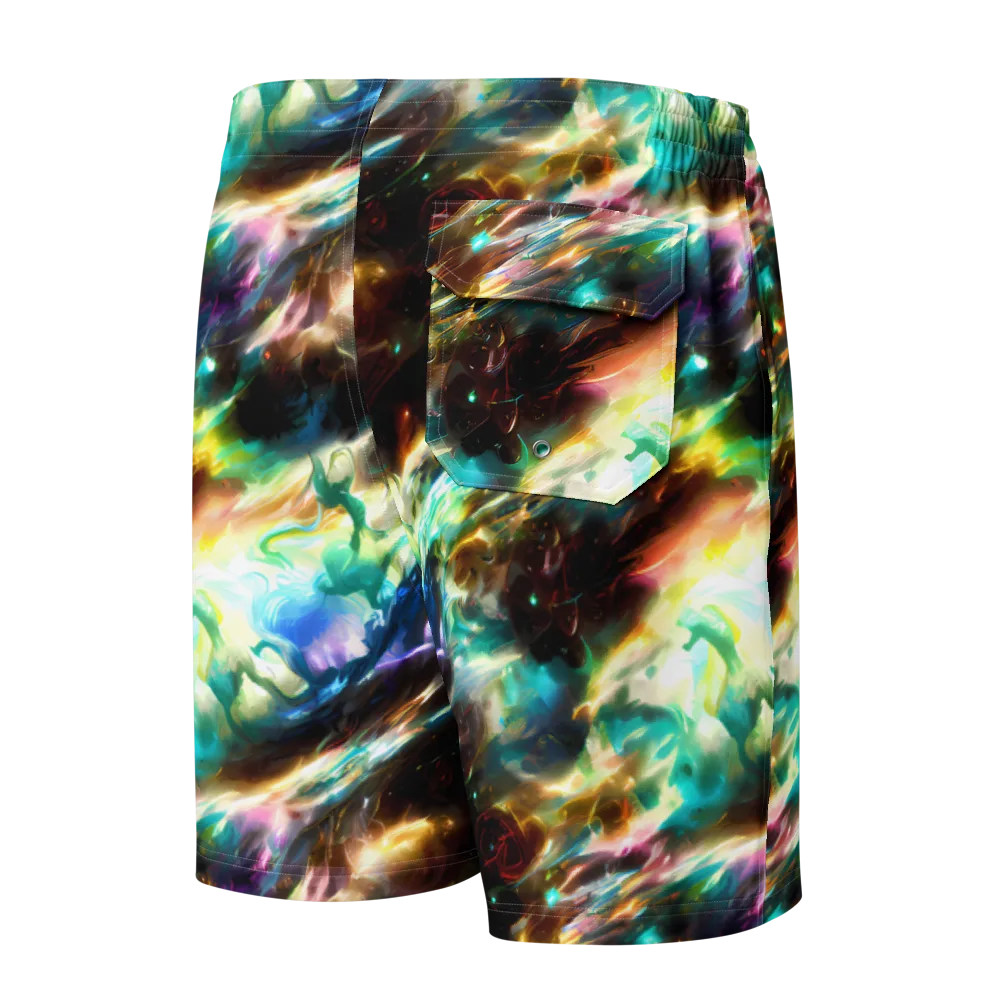 Opal Thunder on Men's Board Shorts — Back