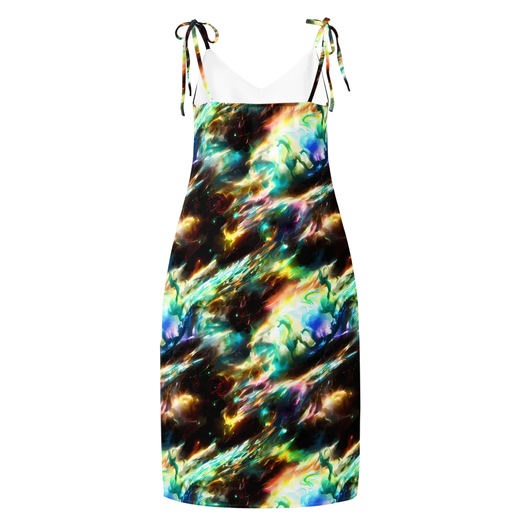 Opal Thunder on Slip Dress — Back