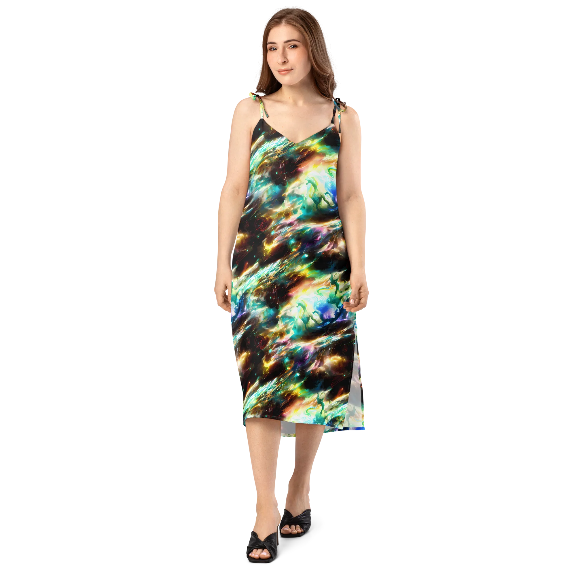 Opal Thunder on Slip Dress — Front