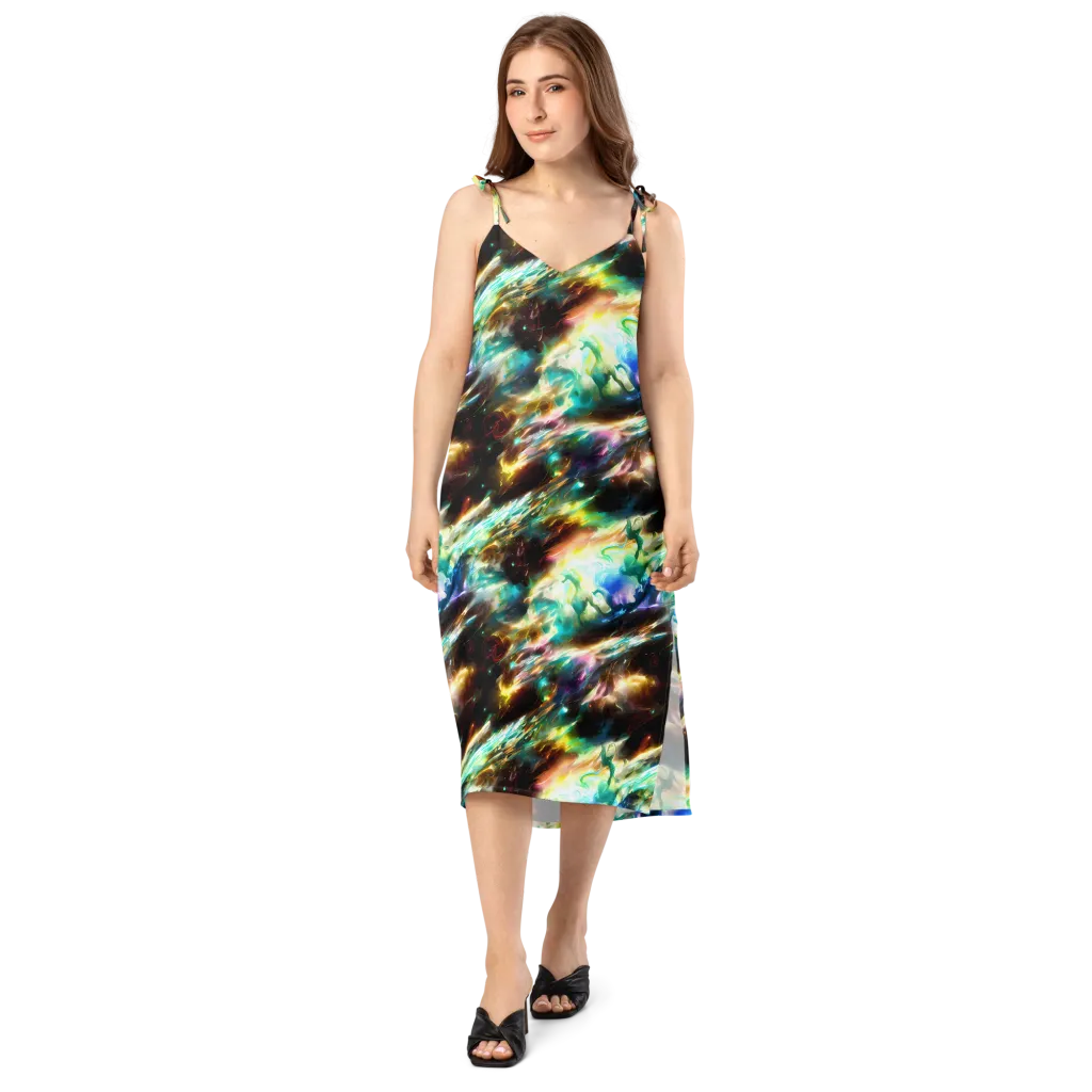 Opal Thunder on Slip Dress — Front