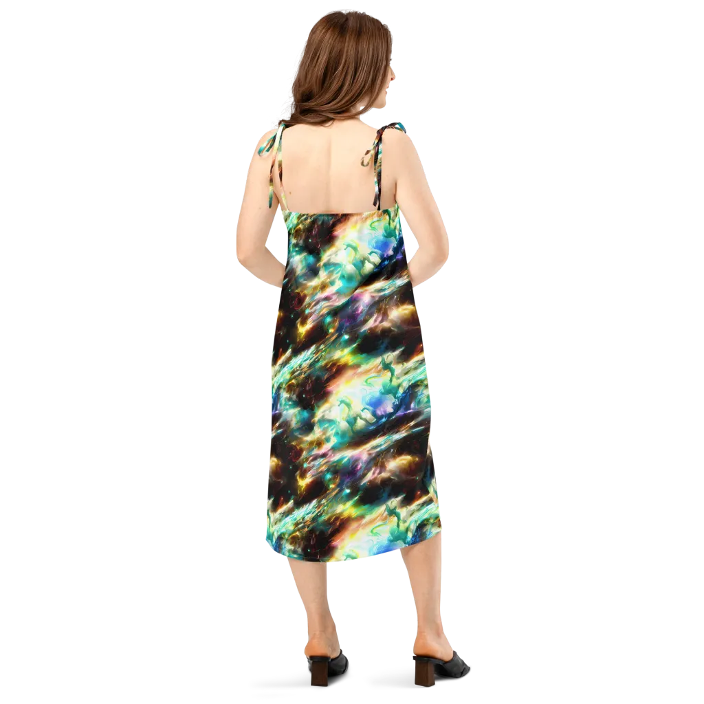 Opal Thunder on Slip Dress — Back