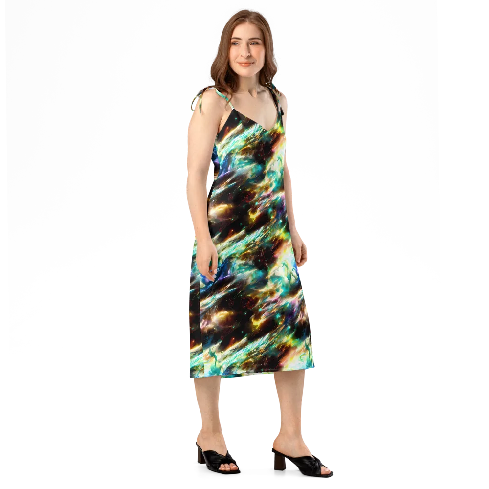 Opal Thunder on Slip Dress — Right Front