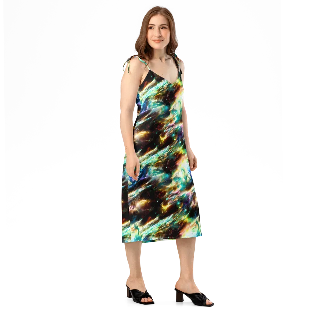 Opal Thunder on Slip Dress — Right Front