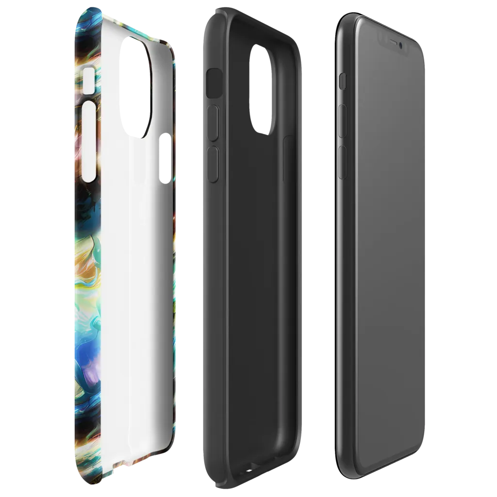 Opal Thunder on Tough Case for iPhone® — Right