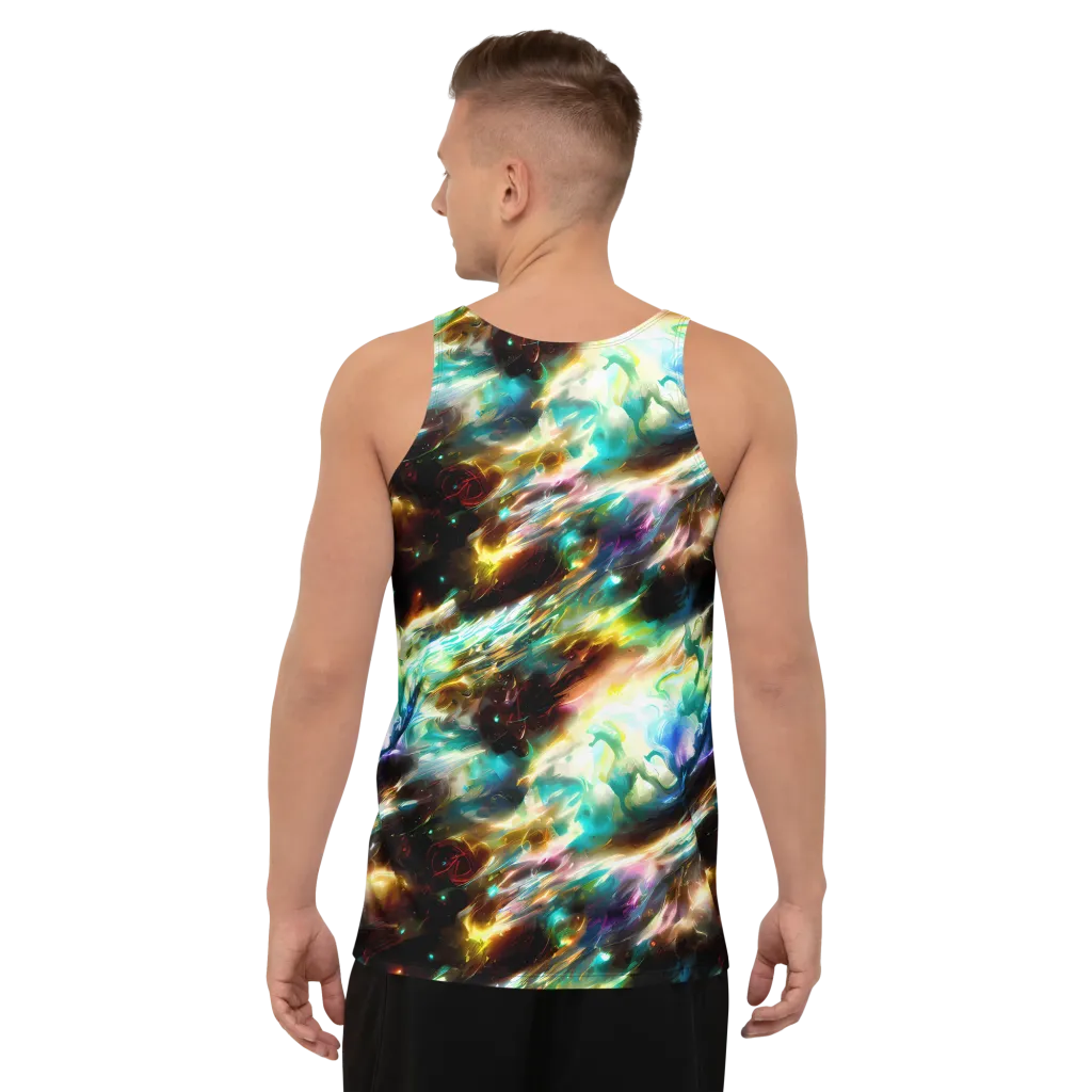 Opal Thunder on Men's Tank Top — Back