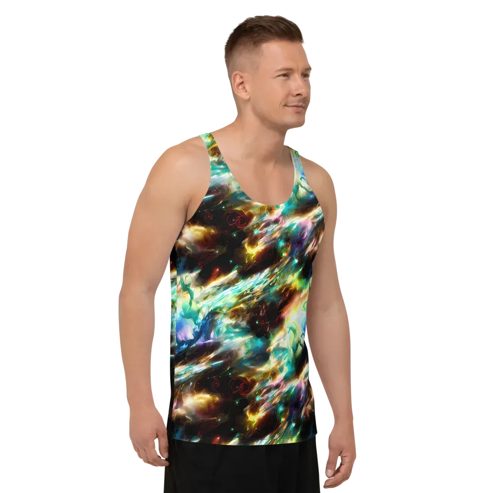 Opal Thunder on Men's Tank Top — Right Front