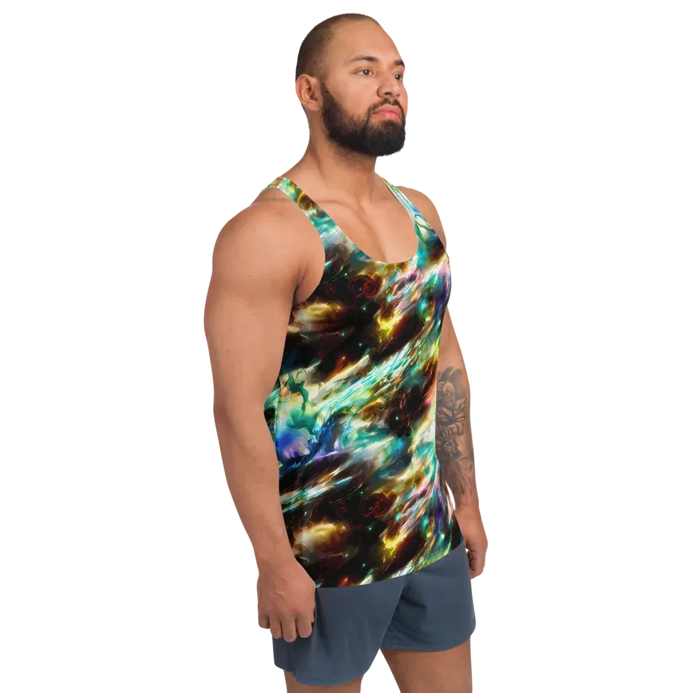 Opal Thunder on Men's Tank Top — Right Front