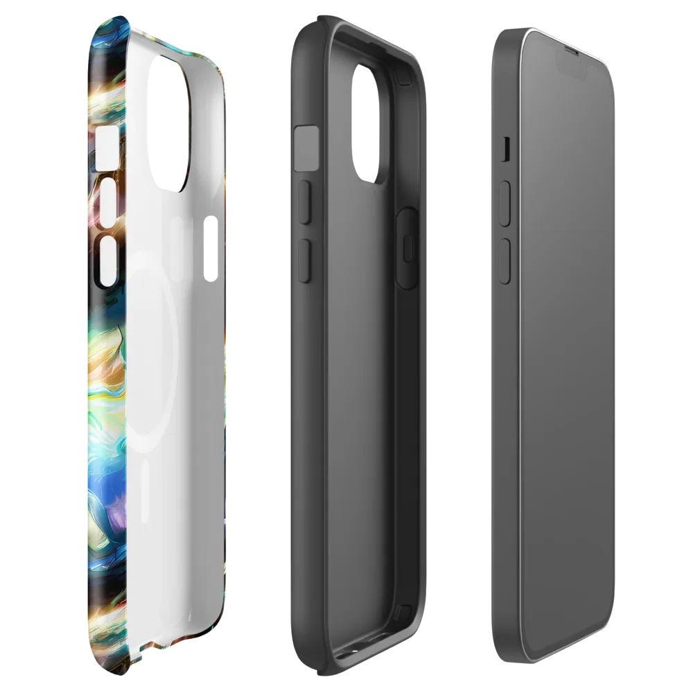 Opal Thunder on MagSafe Tough Case for iPhone® — Front