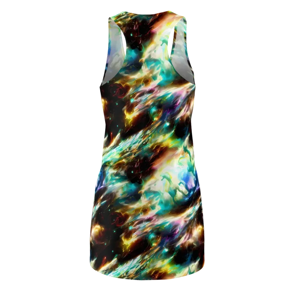 Opal Thunder on Racerback Dress — Back