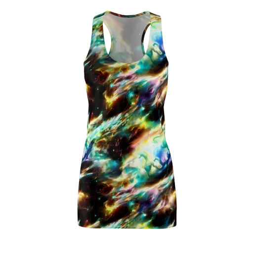 Opal Thunder on a Racerback Dress