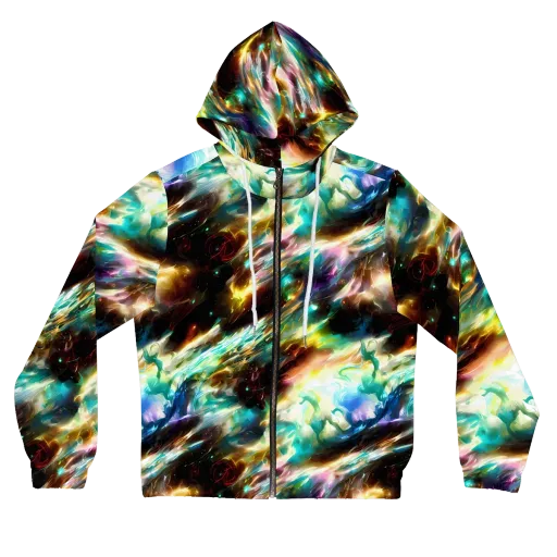Opal Thunder on a Women's Full-Zip Hoodie