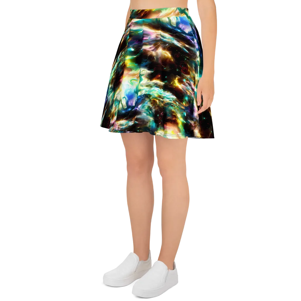 Opal Thunder on Skater Skirt — Left