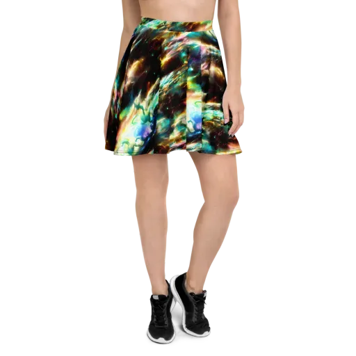 Opal Thunder on a Skater Skirt