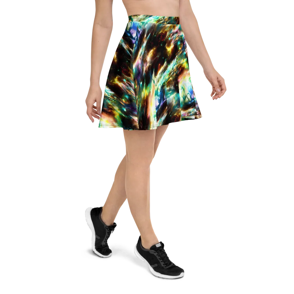 Opal Thunder on Skater Skirt — Right