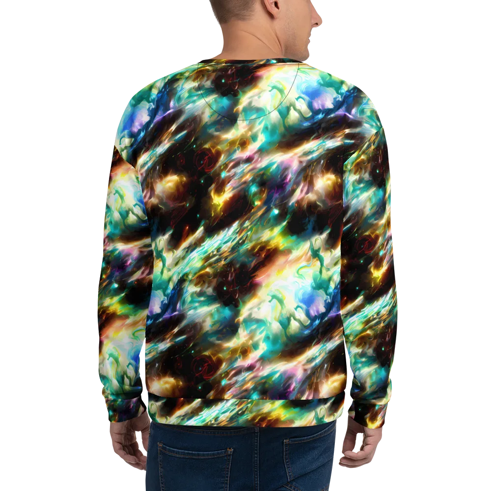 Opal Thunder on Sweatshirt — Back