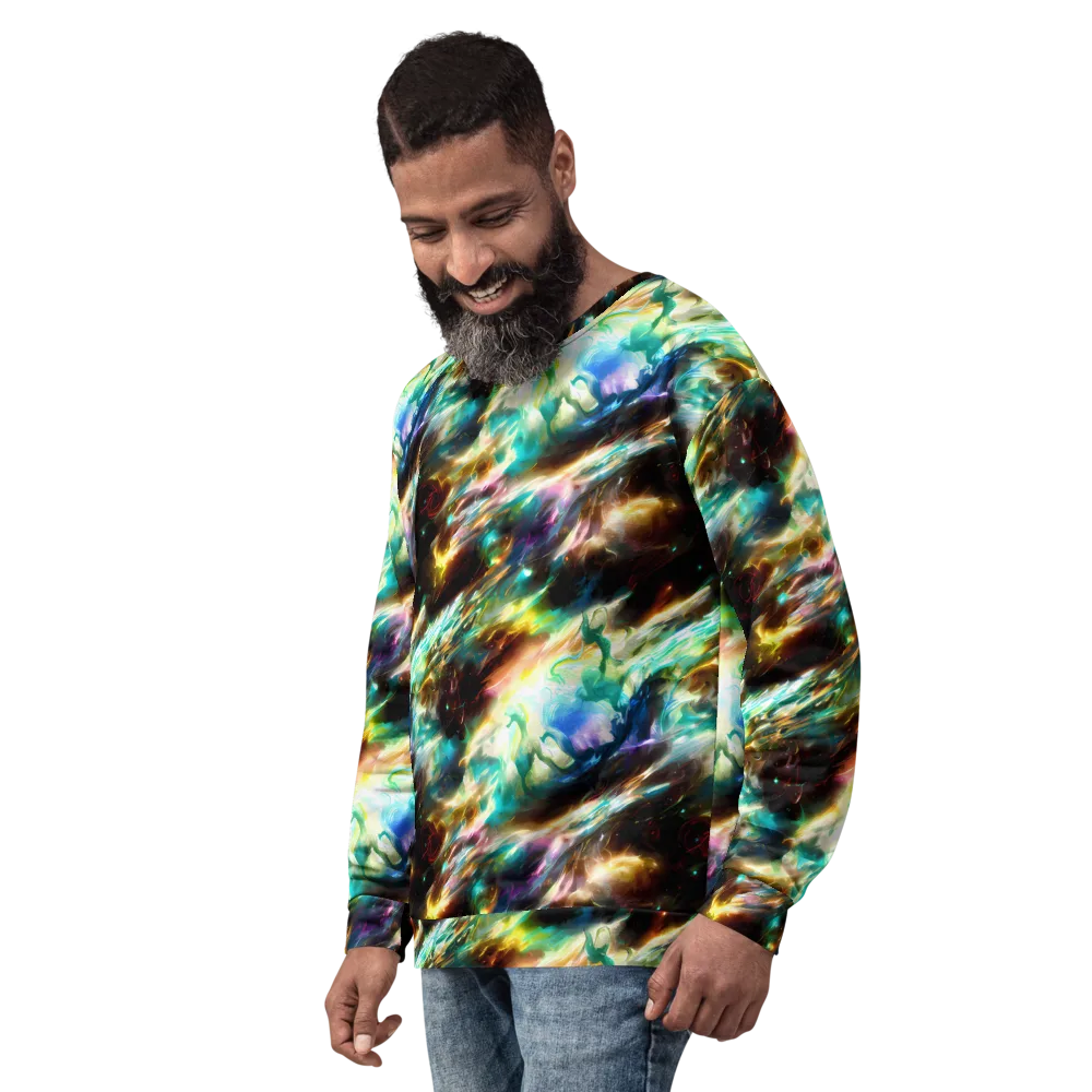 Opal Thunder on Sweatshirt — Left Front