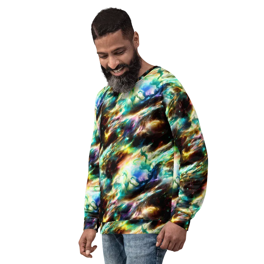 Opal Thunder on Sweatshirt — Left Front