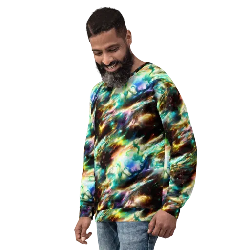 Opal Thunder on a Sweatshirt