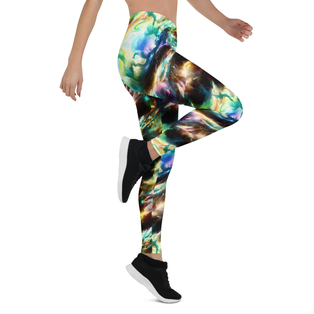 Opal Thunder on Leggings — Right