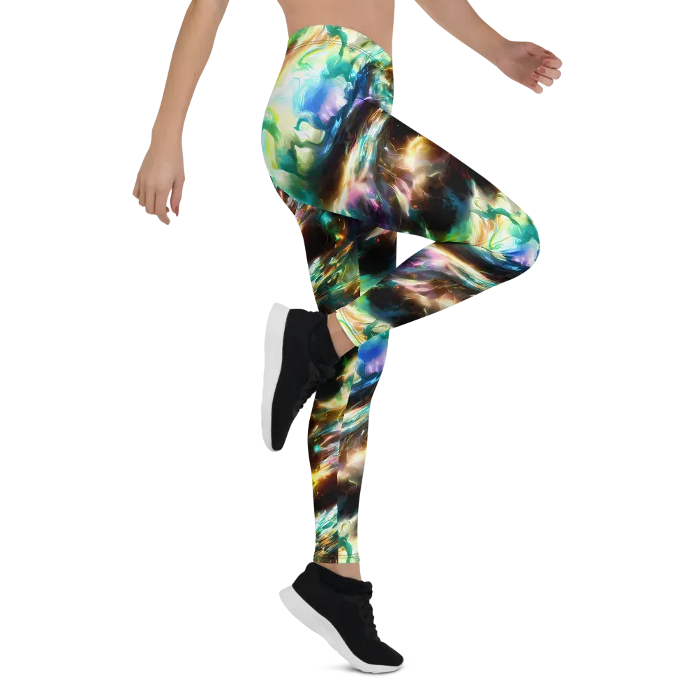 Opal Thunder on Leggings — Right