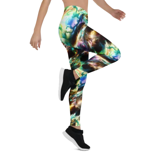 Opal Thunder on a Leggings