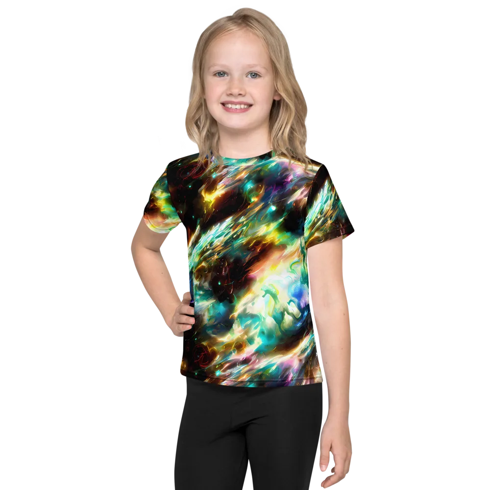 Opal Thunder on Kids Crew Neck T-Shirt — Front