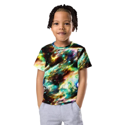 Opal Thunder on a Kids Crew Neck T-Shirt