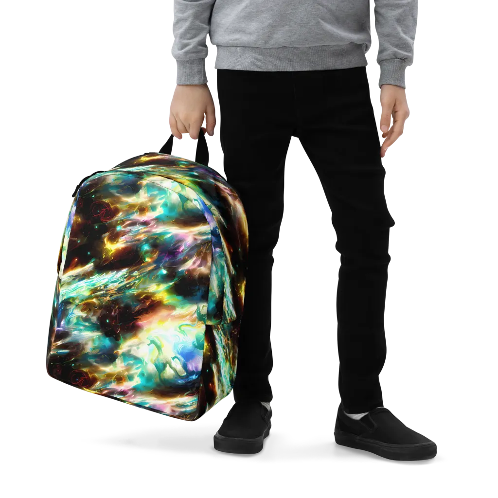Opal Thunder on Minimalist Backpack — Zoomed-in