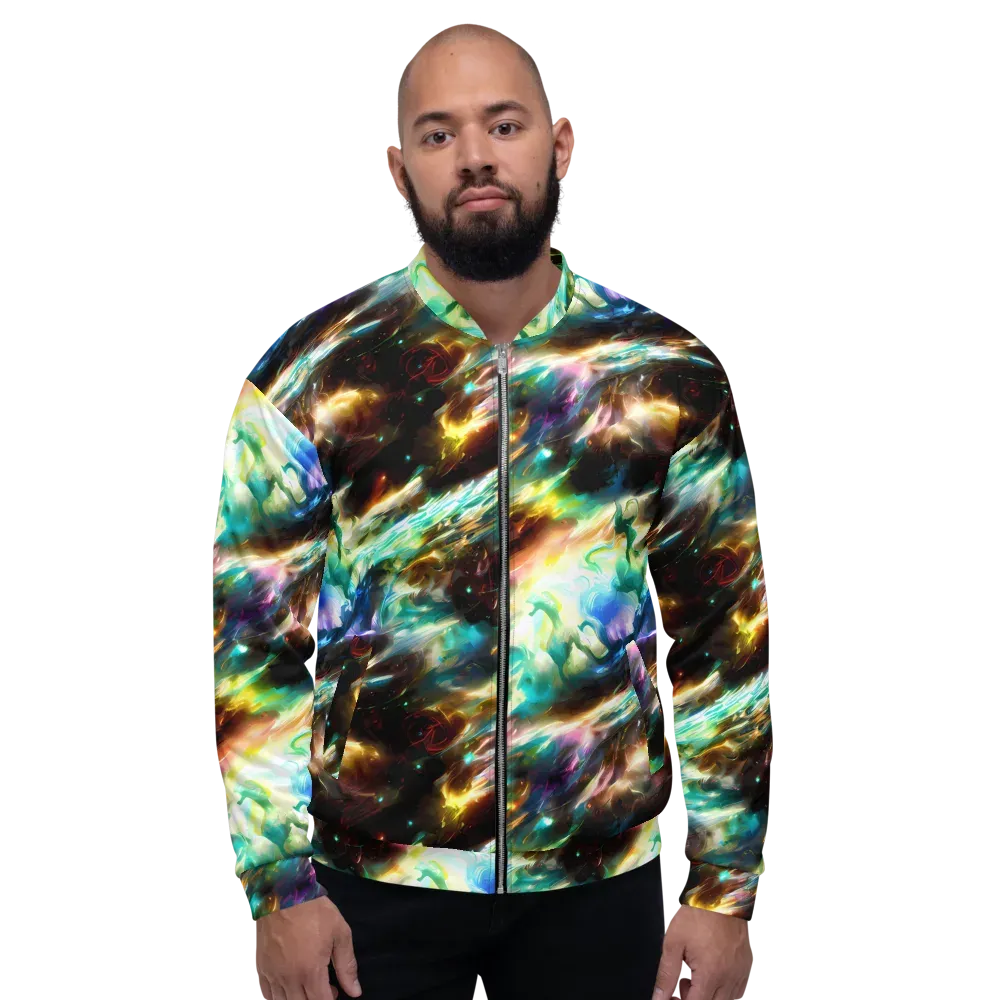 Opal Thunder on Bomber Jacket — Front
