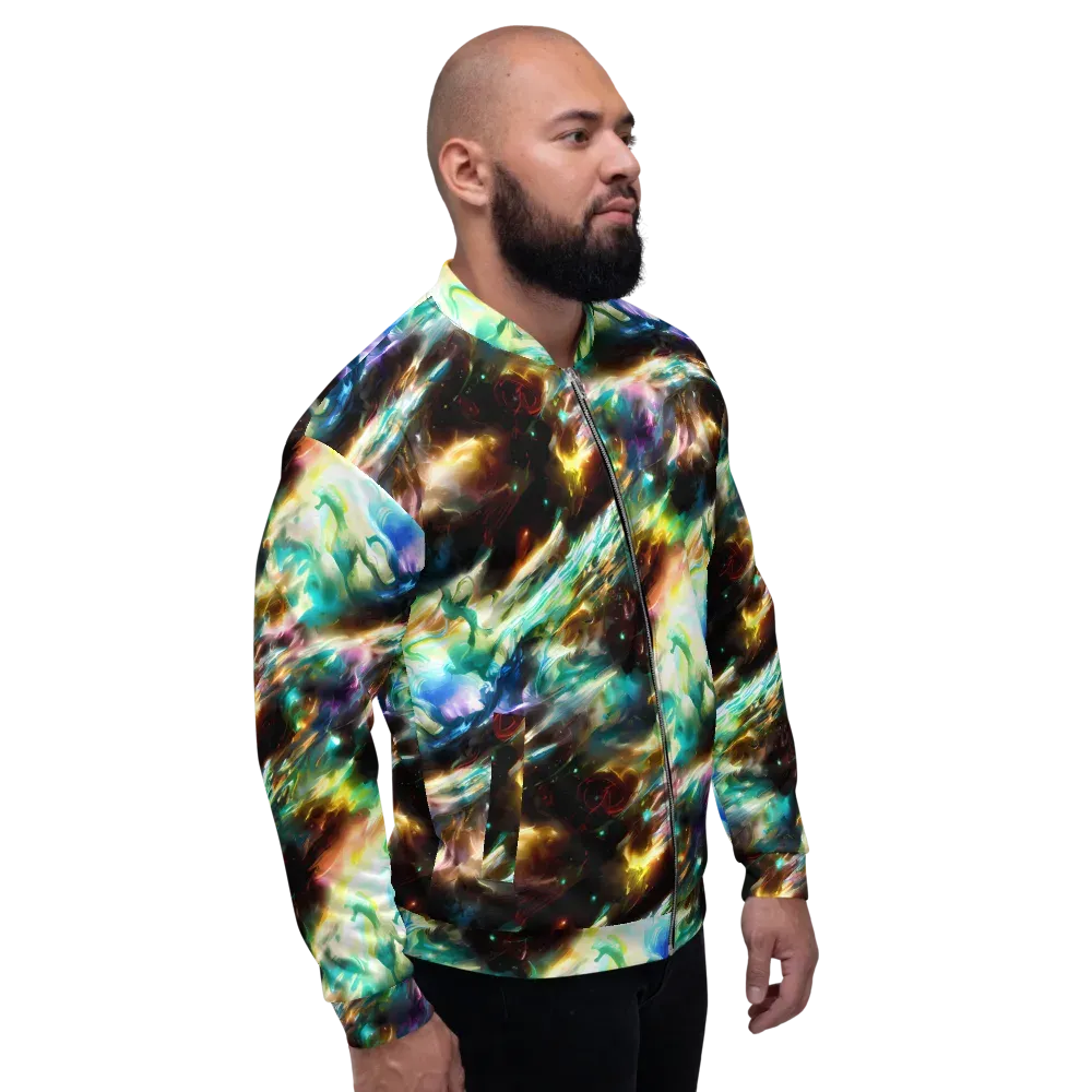 Opal Thunder on Bomber Jacket — Right