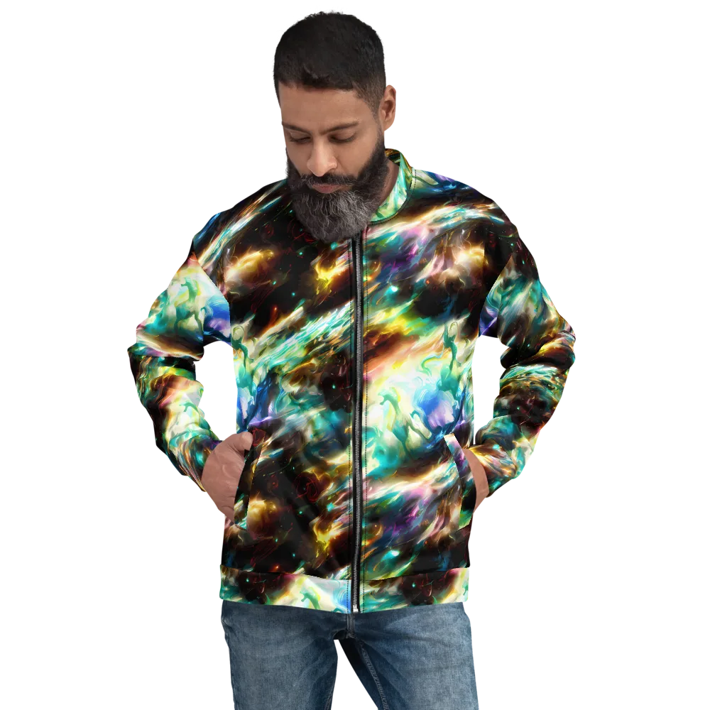 Opal Thunder on Bomber Jacket — Front