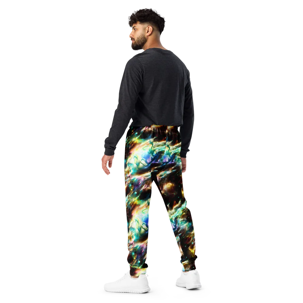 Opal Thunder on Men's Joggers — Back