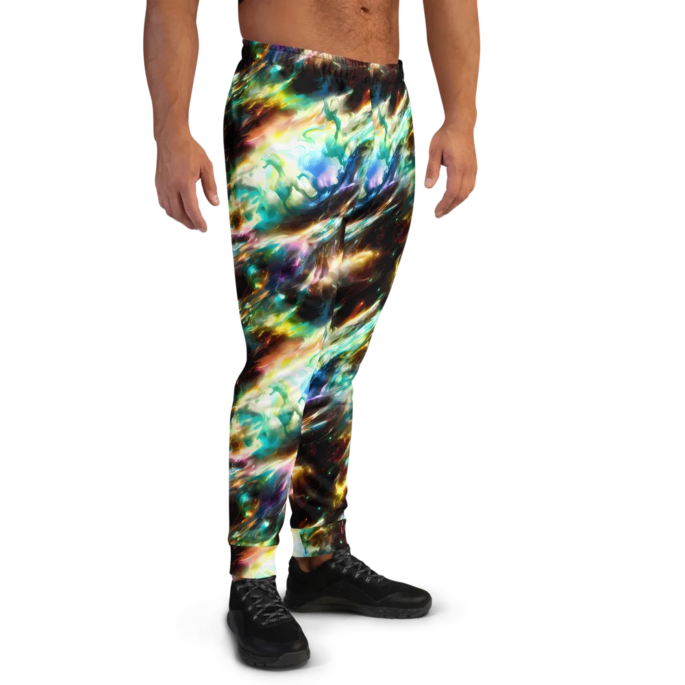 Opal Thunder on Men's Joggers — Right