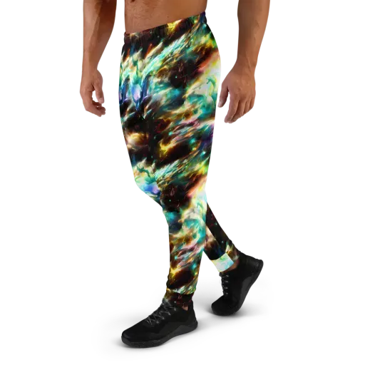 Opal Thunder on a Men's Joggers